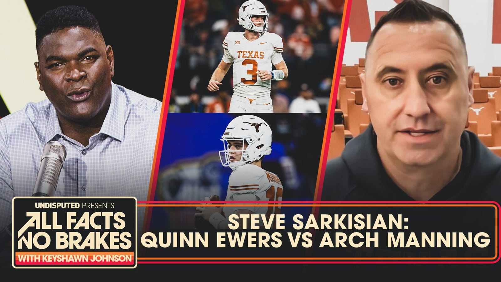 Steve Sarkisian, Texas HC names Quinn Ewers QB1 over Arch Manning