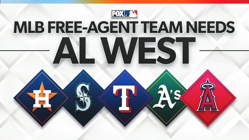 MLB Trending Image: Three biggest free-agent needs for Astros, Mariners, Rangers, A's, Angels